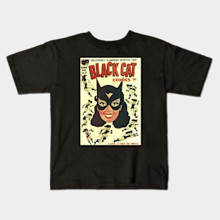 Black Cat Kids T-Shirt